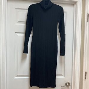 New Wild Fable Black Column Dress    Size M